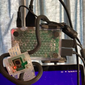 My Raspberry Pi webcam prototype